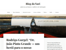 Tablet Screenshot of blogdo.yurivieira.com